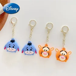 Disney Tigger Pooh AirTags Silicone Protective Case Cute Keychain Apple Tracker Locator Protector Cover Anti-scratch Soft Shell