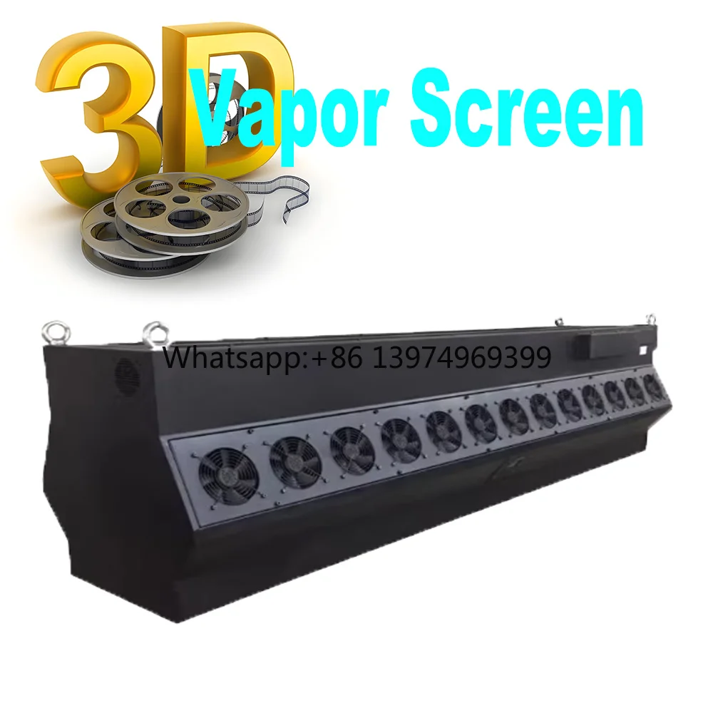 Holographic Fog Screen | Glasses-Free 3D Floating Laser Projection | Viral Aerial Interactive Water Curtain Wall | Welcoming Fog
