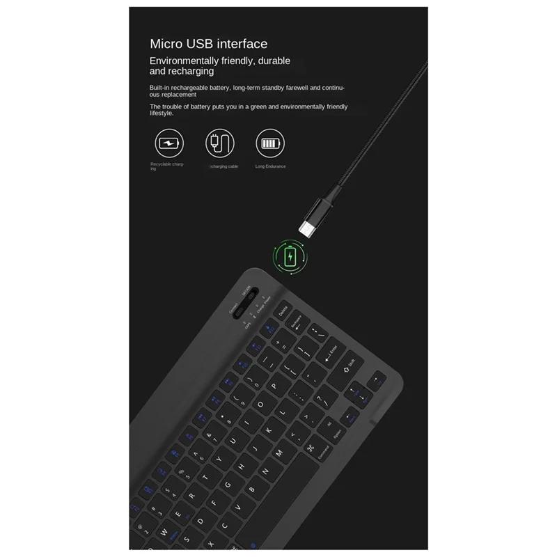 Mini Wireless Bluetooth Keyboard Phone Tablet PC Portable Bluetooth Keyboard Mouse for Samsung Xiaomi Android Apple A