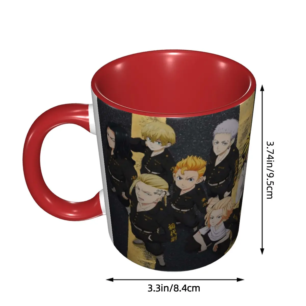 Tokyo Revengers Mug Funny Ceramic Coffee Cups Tea Mugs Milk Cup Drinkware Gifts for Woman Man
