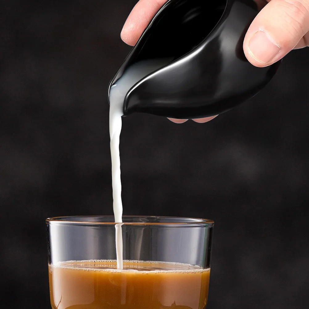 

Ceramic Milk Pitcher Nordic Style Mini Coffee Syrup Jug For Hot Milk Sauce Salad Restaurant Use Small Pitcher Kitchen Bar