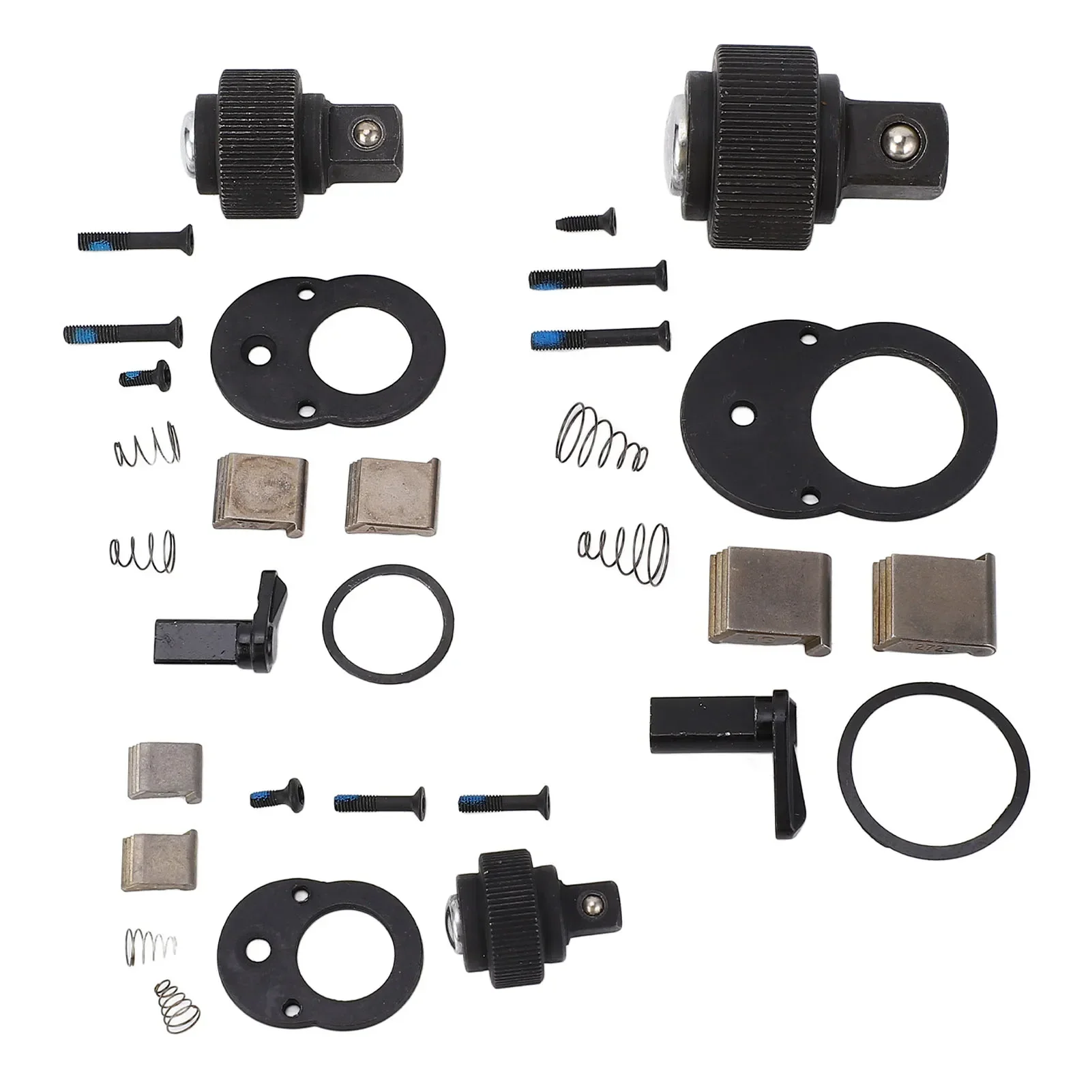 Kit di riparazione testa a cricchetto Accessori per riparazione chiave a bussola a cricchetto in acciaio CR V da 72 denti