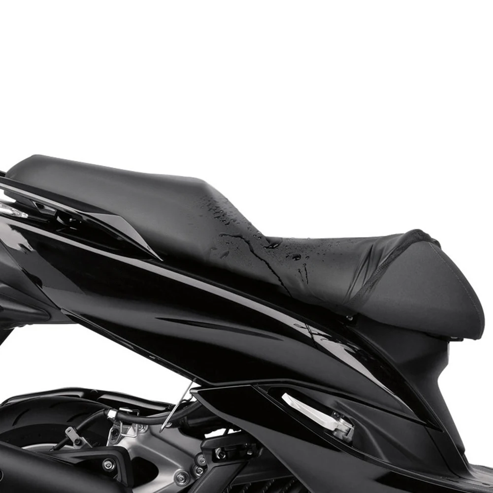 Motorbike Cushion Cover Rainproof Cycling Cushion Seat Protector with Drawstring Bicycle Saddle Protective Cover for MTB Bike view 5