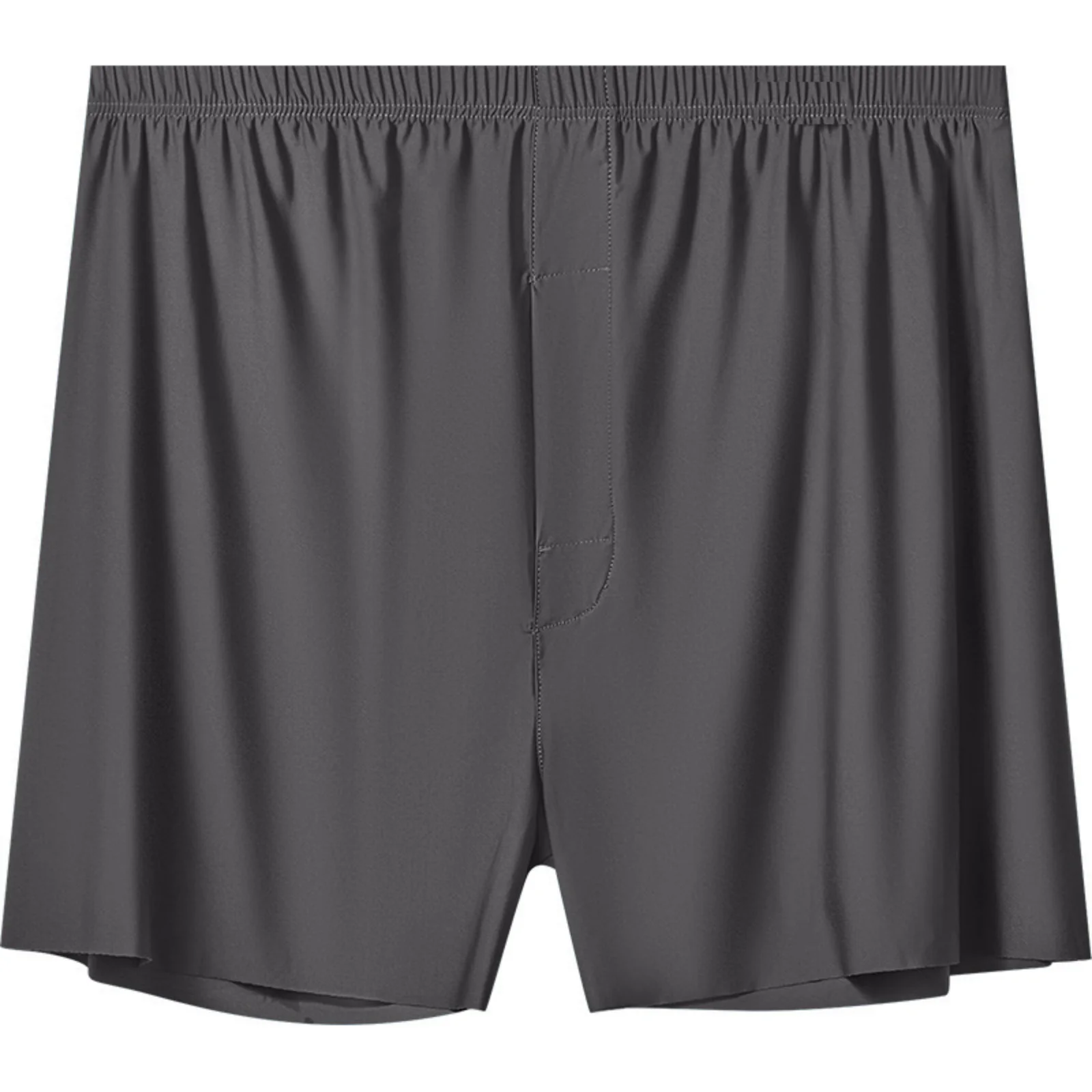 Basic Solid Color Lightweight Summer Shorts for Men Loose Lightweight Soft Elastic Waist Underpants Comfy Sleeping Pants