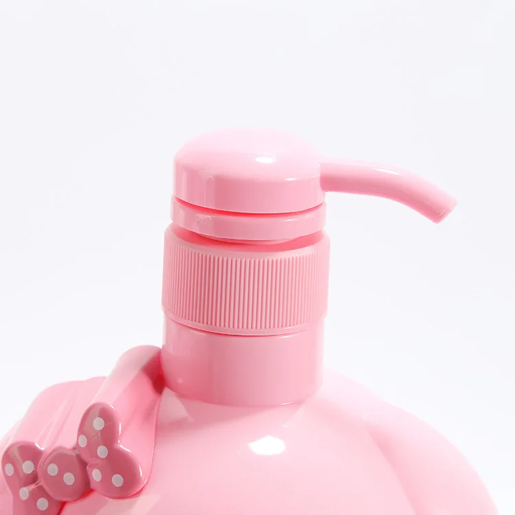 Lovely Sanrio Shampoo Bottle Kawaii Cartoon Hello Kitty Press Bottle Anime My Melody Large Capacity Bathroom Liquid Bottle Gift
