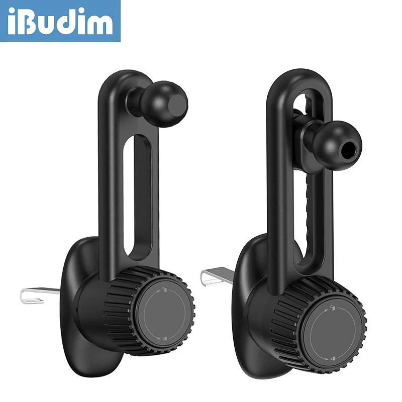 iBudim Car Air Vent Clip 17mm Ball Head for Universal Car Phone Holder Car Cell Phone Stand Support GPS Bracket Clip Accessories