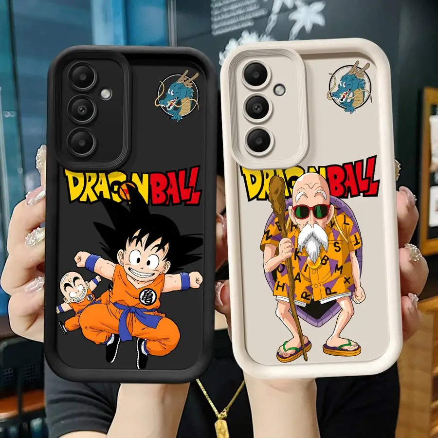 

D-Dragon Ball Roshi Goku Case for Samsung Galaxy A23 A51 A73 A15 A16 A26 A32 A56 A35 A36 A53 A54 A12 A13 A34 Phone Cover A71 A72