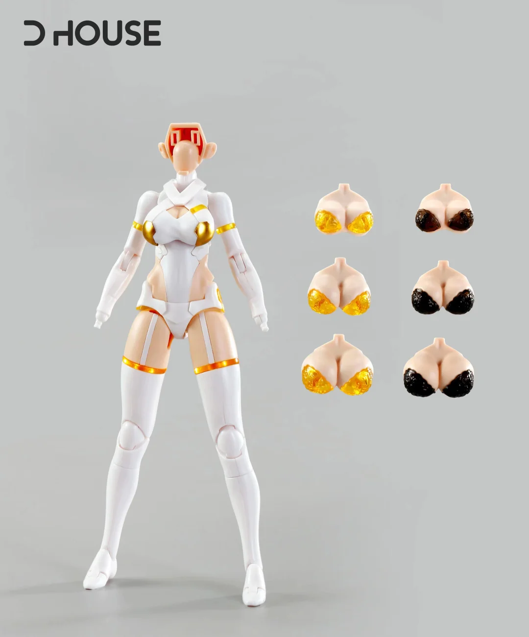 D House 1/12 White Flesh Compatible Shuya Susa No Man Girl Prime Body Accessory Bag Assembly Model