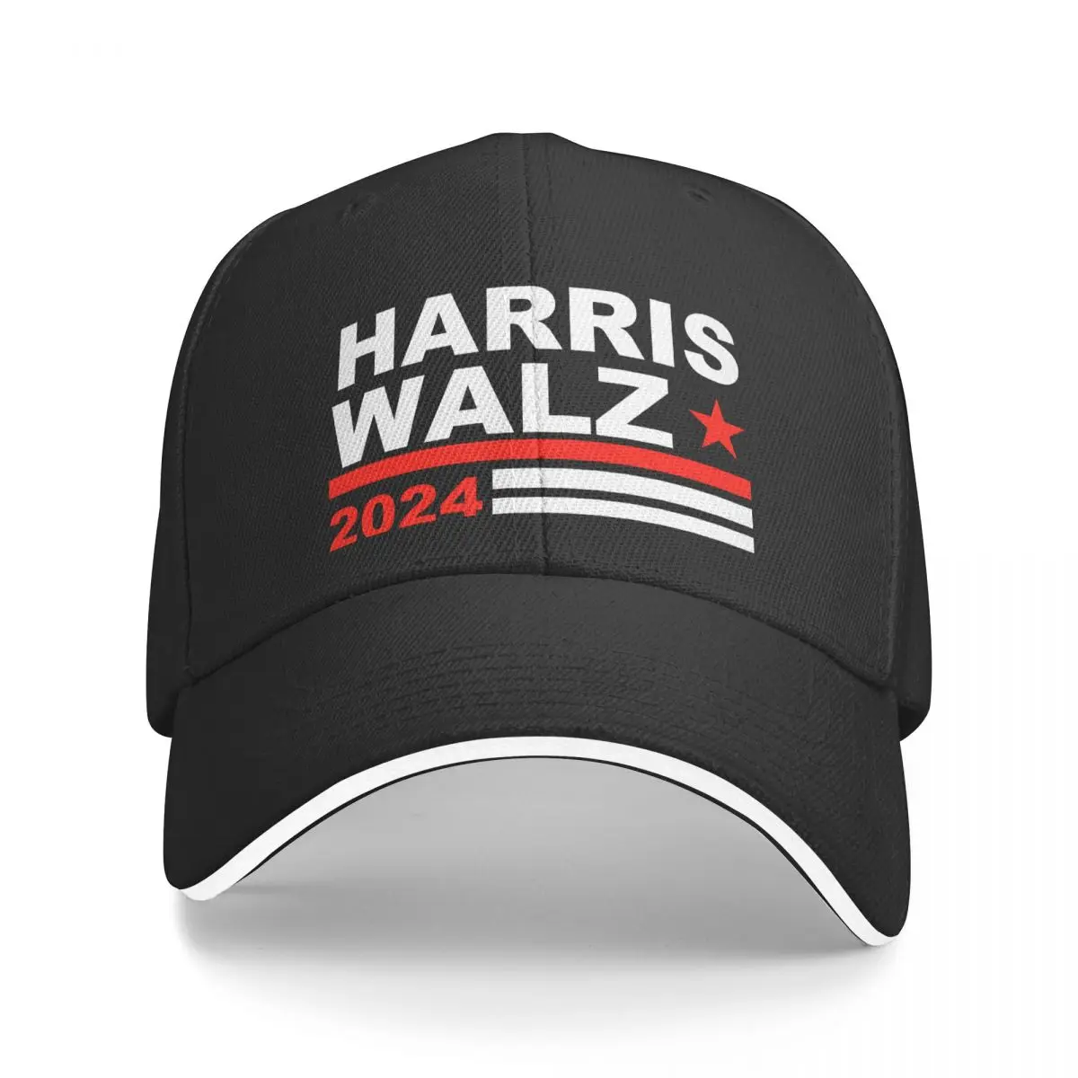 Harris Waltz Golf Hat Accessories Classic Snapback Hat Unisex Style Outdoor Golf Adjustable