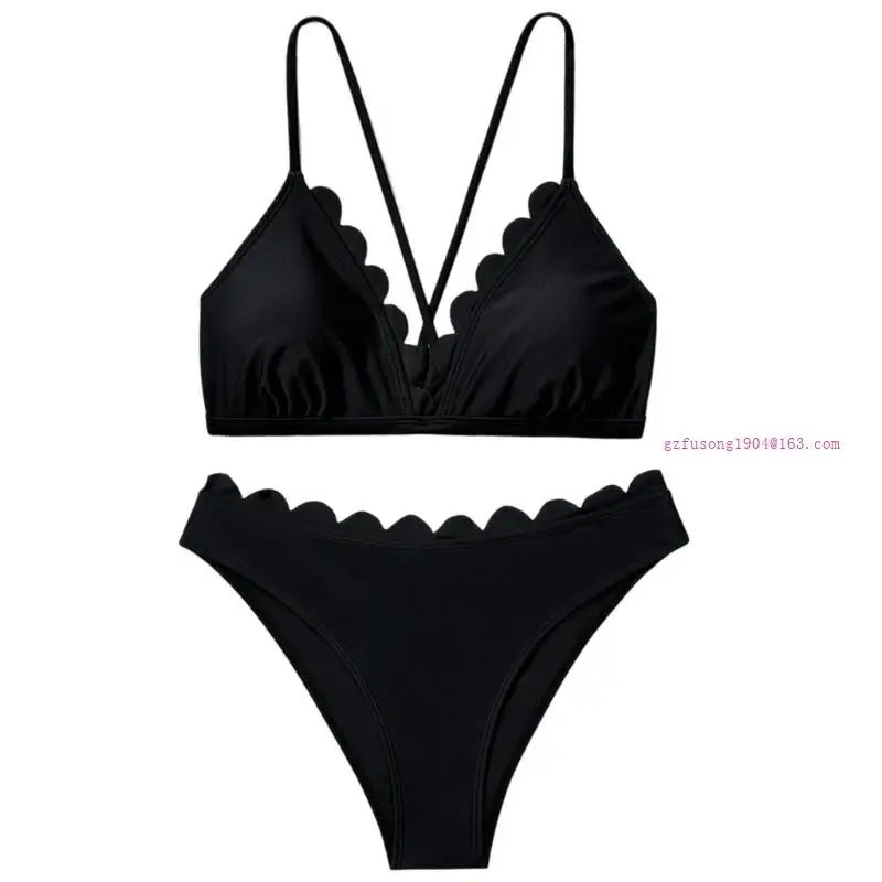 

Женщины с низкой талией v Seck Shigwears Set Lady Triangular Bathing Stest D5QD