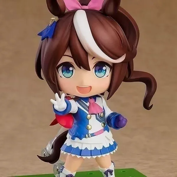 Nendoroid Chibi Uma Musume Pretty Derby Anime Figuren Tokai Teio Mejiro Gold Ship Rice Shower Special Week Collectible Model