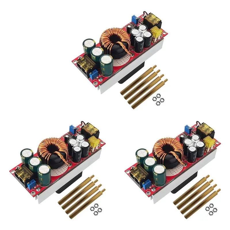A98E-3X 1500W DC-DC Boost Module 12-48V To 24-72V 30A Adjustable Constant Voltage And Current Electric Power Supply Module