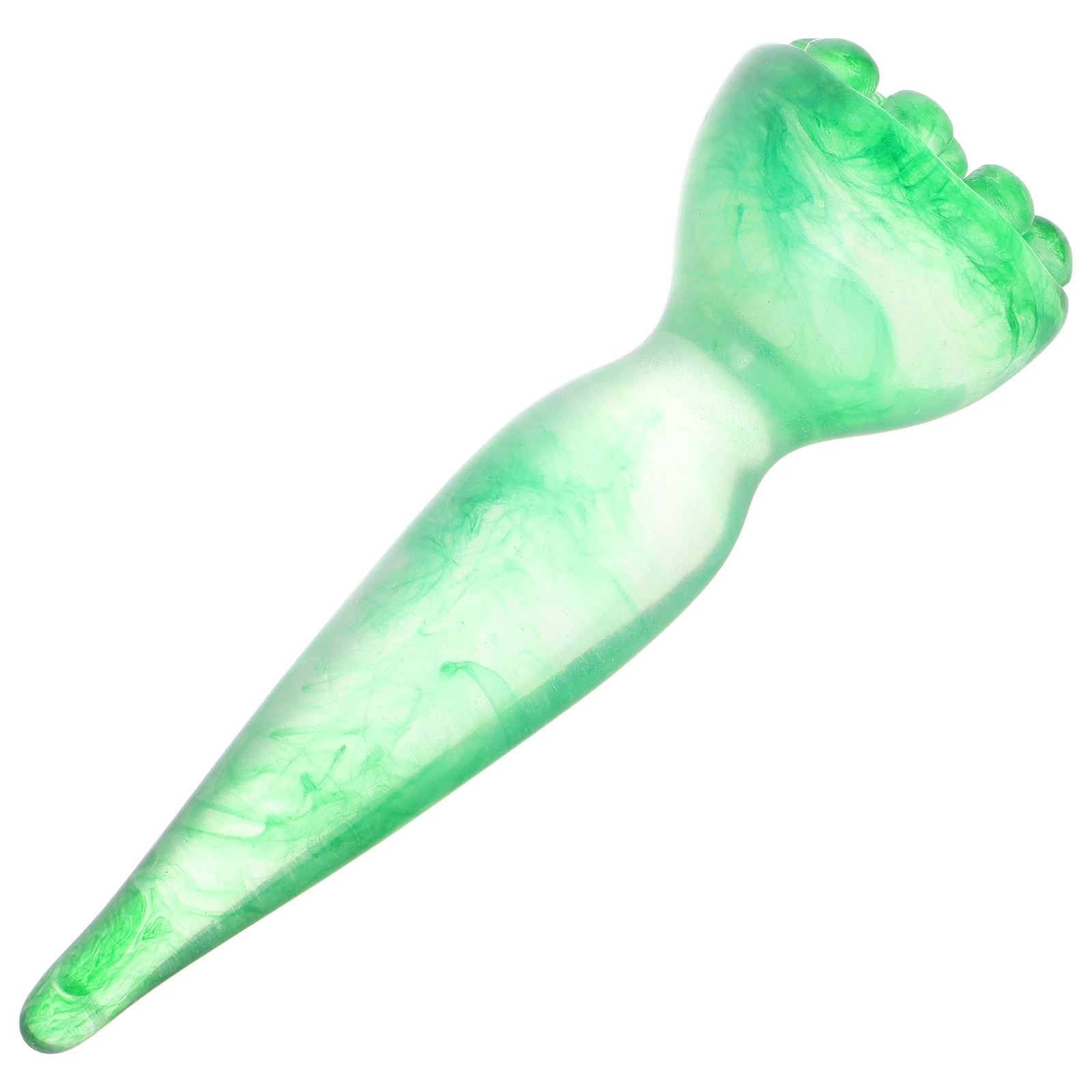

Facial Massage Stick Crystal Resin Beauty Pen Double Chin Reducer Gua Sha Tool Acupressure Stick Handheld Massage Tools Deep