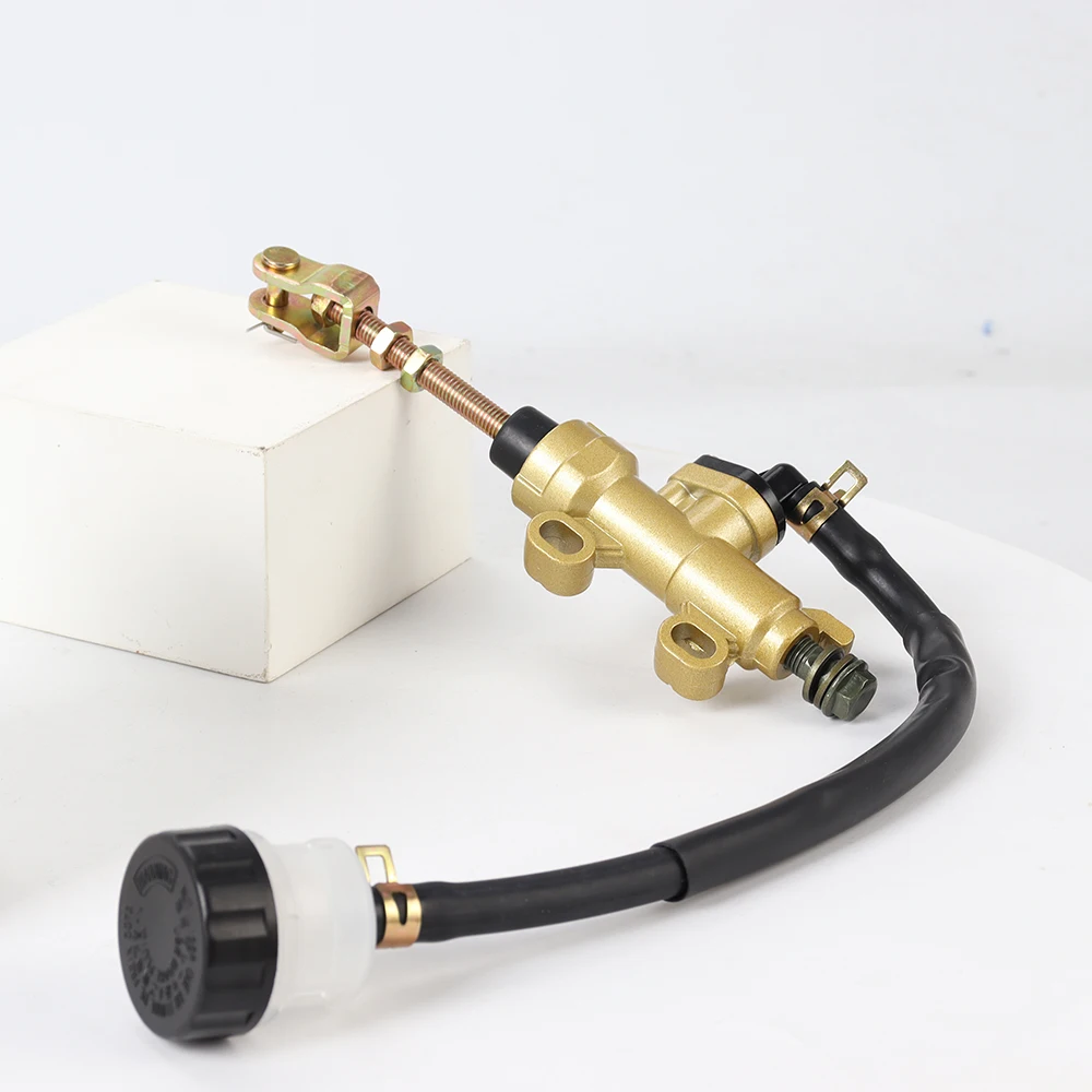 Motorcycle Rear Brake Pump Foot Hydraulic Refit Rear Brake Master Cylinder Pump For Suzuki Kawasaki Honda Yamaha