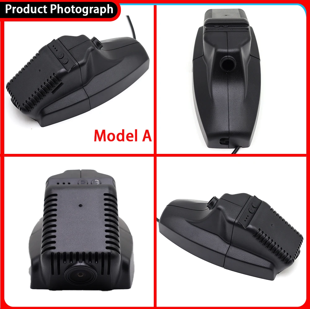 Cámara de Video para Auto HighCam 4K Wifi OEM, Grabadora DVR para BMW X1 E84 X3 E83 F25 X5 E70 X6 E71 E72 Z4 E85 E86 E89, Cámara Delantera y Trasera
