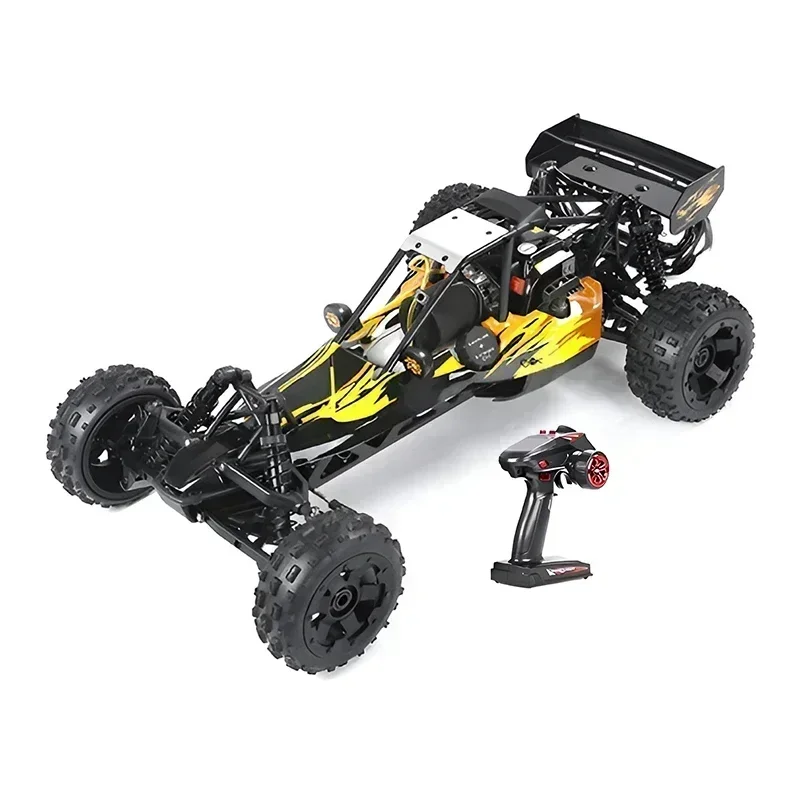 Pmandgk CNC Metall Lenkstange für 1/5 HPI BAHA ROVAN Baja 5B 5T 5SC SS Rc Auto Spielzeug Teile,Silber