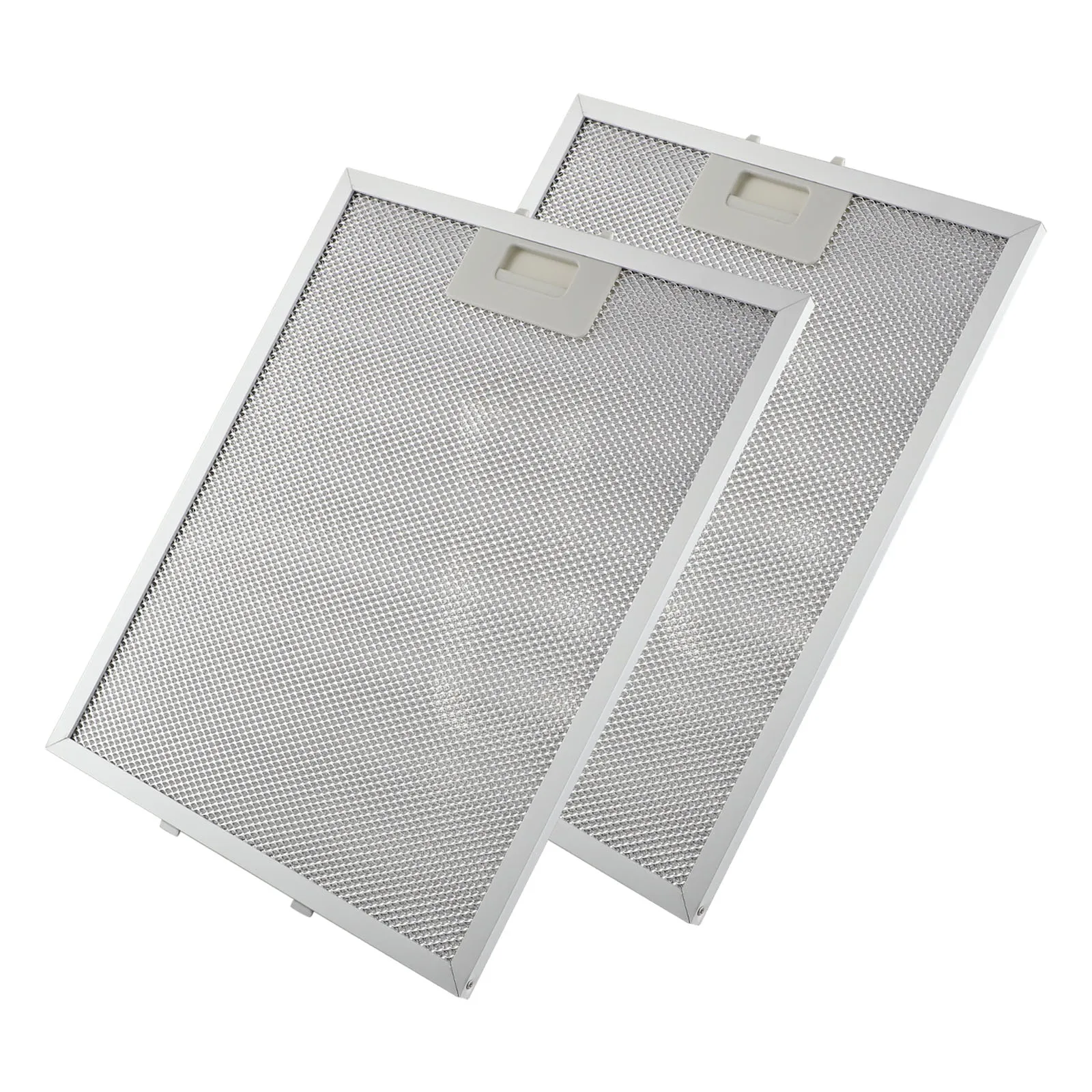 

2PCS Aluminum Cooker Hood Filters Metal Mesh Extractor Vent Filter Oil Filter Range Aspirator Filter 280x350x9mm