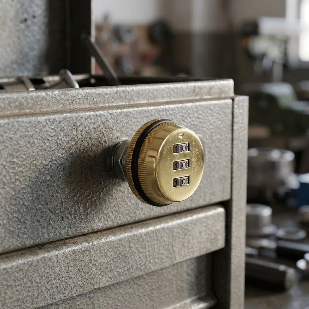 New Parts Household Lock Password Tool 3Digital Accessories Alloy Zinc Box Code Combination Locker Mail Equipment