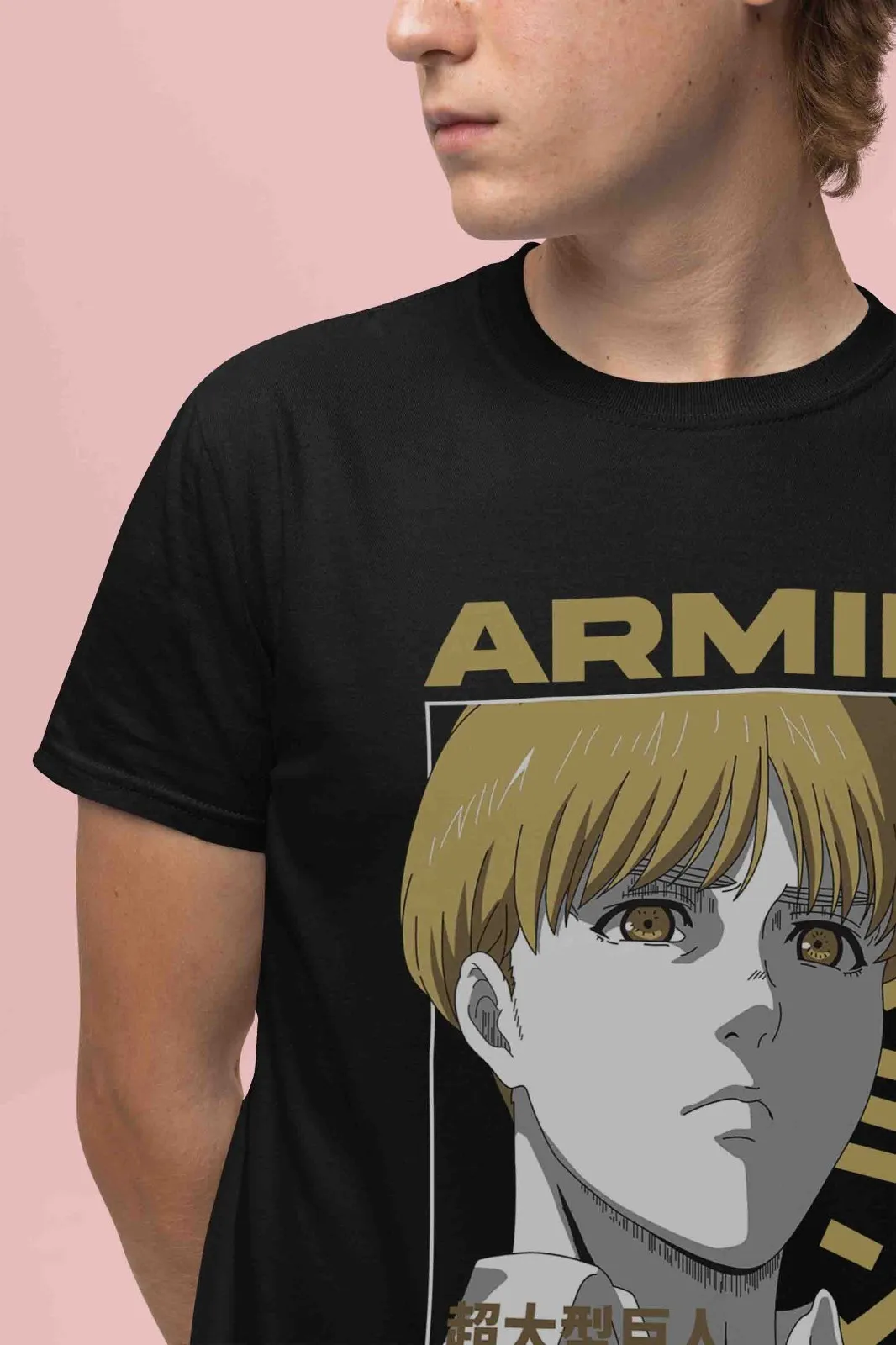 Attack On Titan Shirt Armin Colossal Tshirt AOT T-Shirt Anime Unisex Graphic Tee