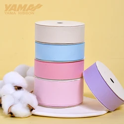 YAMA-Biodegradable Cotton Ribbon, Wedding Decoration, DIY Craft Supplies, 6mm, 9mm, 13mm, 16mm, 19mm, 25mm, 38mm, 100Yards/Roll