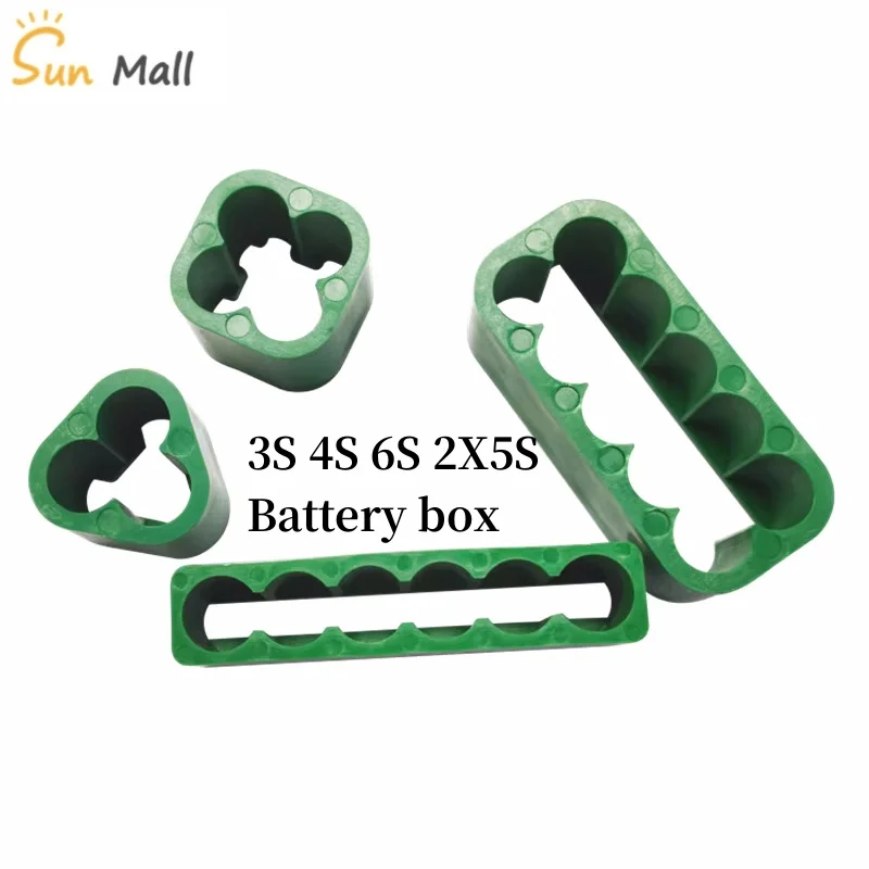 18650Battery Pack Fixture For Spot Welder 3S 4S 6S 2X5S Spot Welding Plastic Fixed Fixture Battery Pack Soldering Tool