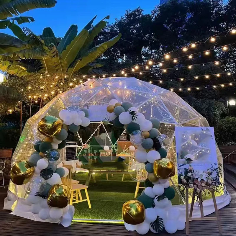 3.6m Diameter Garden Bubble Tent Garden Igloo Tent On Sale Bubble Hotel Transparent Bubble Dome Tent Bubble Tree