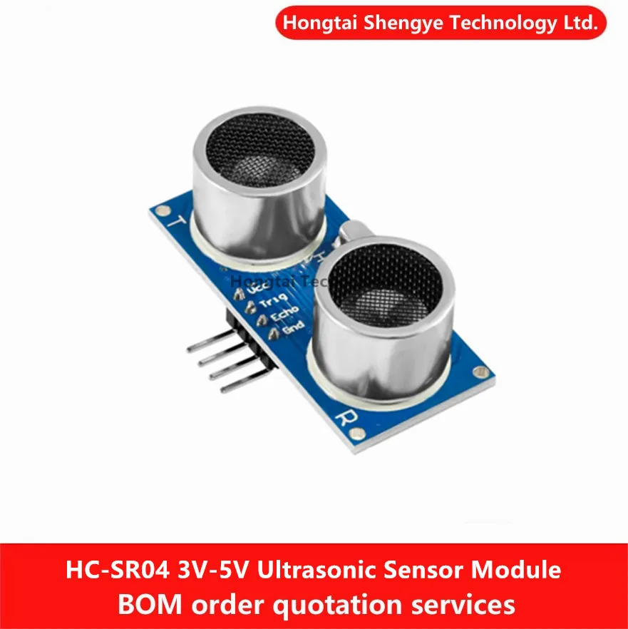 

Original HC-SR04 Ultrasonic Sensor HCSR04 3.3V-5V To World Wave Detector Ranging Module Distance For Arduino