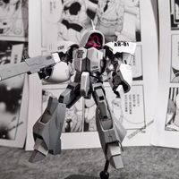 XW Asshimar HG NRX-044 1/144 Simple Color Chrome-plated Mechanism Assembly Model Kit Action Figures Desktop Decor Kids Toy Gift