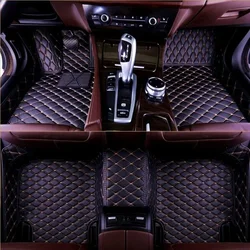 Custom Car Floor Mat for Seat Ibiza 2008 2009 2010 2011 2012 2013 2014 2015 PU auto accessories styling Carpet carplay