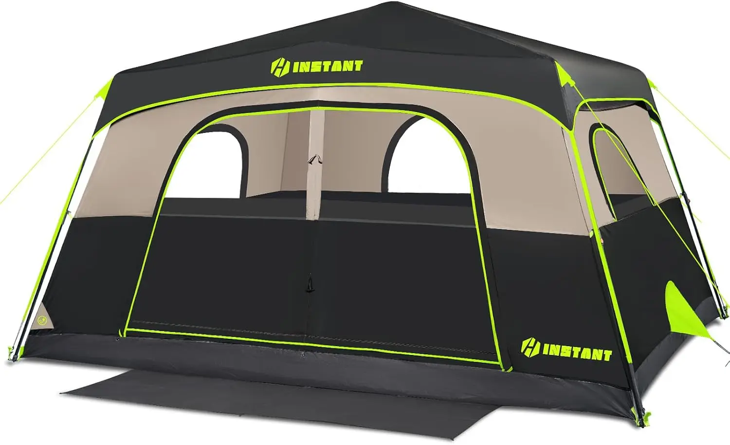 Instant Pop Up Tent For Camping 4 6 8 10 Person With Rainfly