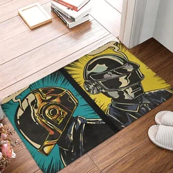 Daft Punk Rock Band Bathroom Mat Human After All Doormat Living Room Carpet Balcony Rug Home Decoration