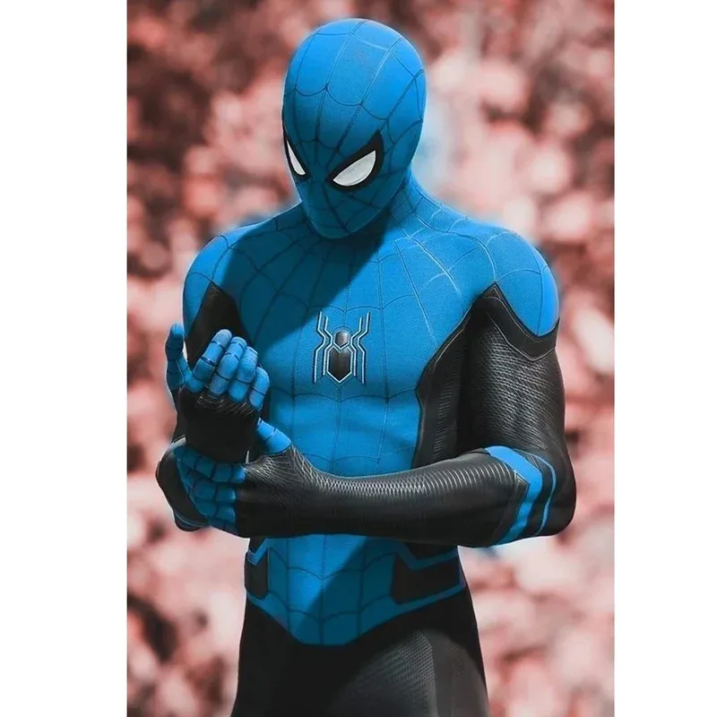 ΠΠ½ΠΎΠ³ΠΎΡΠ²Π΅ΡΠ½ΡΠΉ ΠΊΠΎΡΡΡΠΌ Π§Π΅Π»ΠΎΠ²Π΅ΠΊΠ°-ΠΏΠ°ΡΠΊΠ° Π’ΠΎΠΌΠ° Π₯ΠΎΠ»Π»Π°Π½Π΄Π° ΠΈΠ· ΡΠΈΠ»ΡΠΌΠ° Β«ΠΠ°Π»Π΅ΠΊΠΎ ΠΎΡ Π΄ΠΎΠΌΠ°Β», Π·Π΅Π½ΡΠ°ΠΉ, ΡΠΏΠ°Π½Π΄Π΅ΠΊΡ, ΡΡΠΏΠ΅ΡΠ³Π΅ΡΠΎΠΉΡΠΊΠΈΠΉ ΠΊΠΎΡΡΡΠΌ Π΄Π»Ρ Π₯ΡΠ»Π»ΠΎΡΠΈΠ½Π° ΠΈ ΠΊΠΎΡΠΏΠ»Π΅Ρ ΠΠ½ΠΎΠ³ΠΎΡΠ²Π΅ΡΠ½ΡΠΉ ΠΊΠΎΡΡΡΠΌ Π§Π΅Π»ΠΎΠ²Π΅ΠΊΠ°-ΠΏΠ°ΡΠΊΠ° Π’ΠΎΠΌΠ° Π₯ΠΎΠ»Π»Π°Π½Π΄Π° ΠΈΠ· ΡΠΈΠ»ΡΠΌΠ° Β«ΠΠ°Π»Π΅ΠΊΠΎ ΠΎΡ Π΄ΠΎΠΌΠ°Β», Π·Π΅Π½ΡΠ°ΠΉ, ΡΠΏΠ°Π½Π΄Π΅ΠΊΡ, ΡΡΠΏΠ΅ΡΠ³Π΅ΡΠΎΠΉΡΠΊΠΈΠΉ ΠΊΠΎΡΡΡΠΌ Π΄Π»Ρ Π₯ΡΠ»Π»ΠΎΡΠΈΠ½Π° ΠΈ ΠΊΠΎΡΠΏΠ»Π΅Ρ