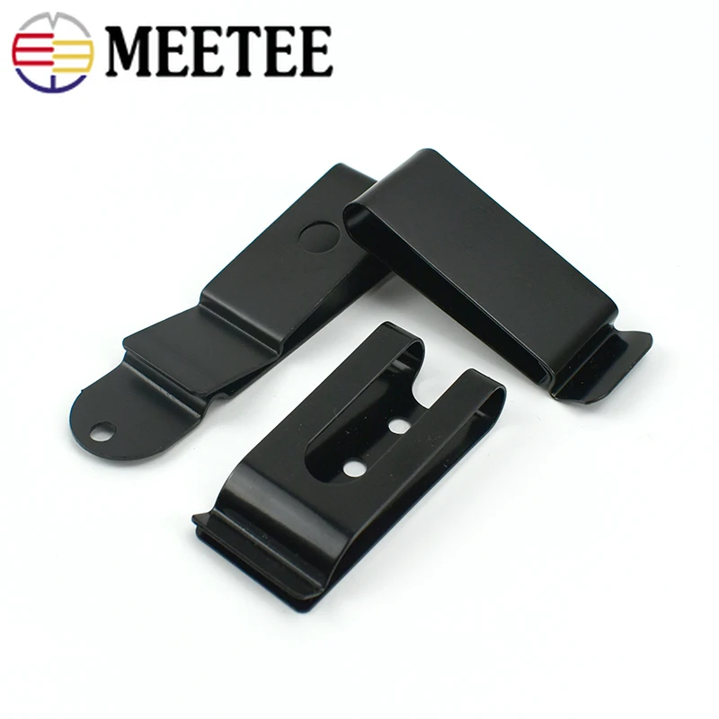 1/3/5Pcs 56-84mm Black Metal Belt Clip Buckles Purse Bag Spring Clasp Wallet Key Hooks DIY Waistband Hardware Accessories