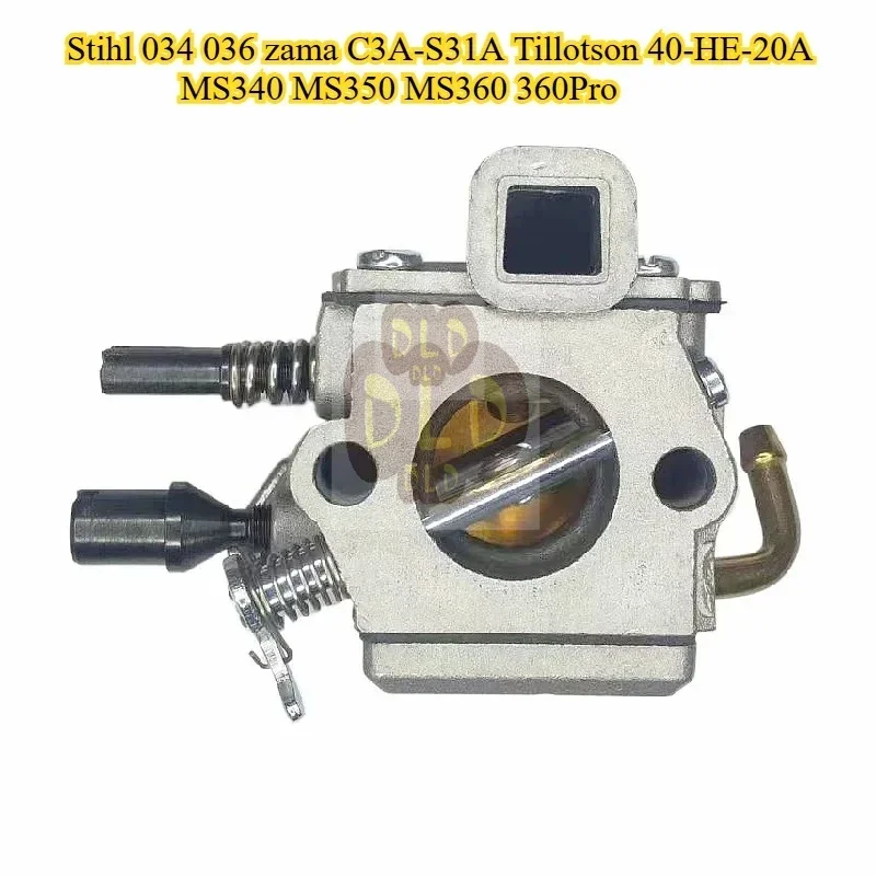 

Carburetor For Stihl 034 036 zama C3A-S31A Tillotson 40-HE-20A MS340 MS350 MS360 360Pro Chainsaw Engine