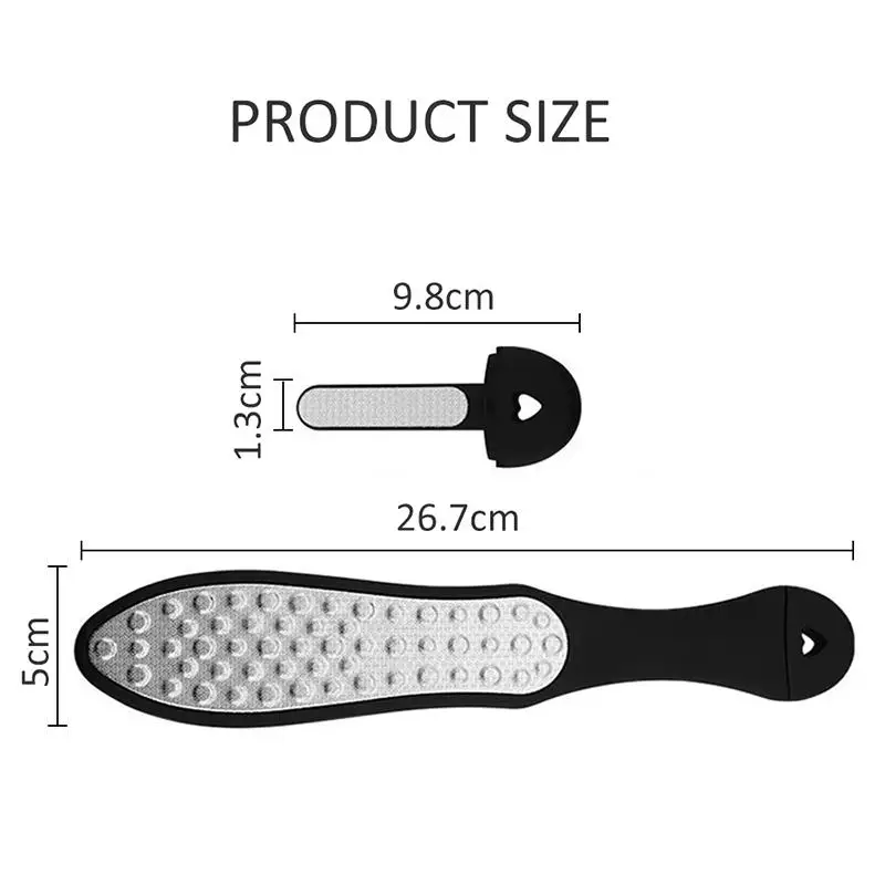1Pcs Foot File Pedicure Tool Coarse Fine Grinding Surfaces Remove Dead Skin Calluses For Home Foot Care