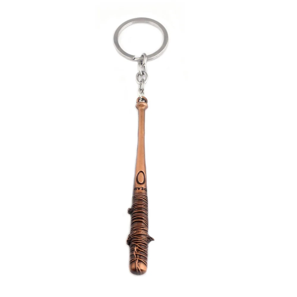 The Walking Dead Keychain Daryl Dixon Bow Arrow Negan\'s Bat Stick LUCILLE Keyring Men Car Women Bag Pendant Cosplay Figure Toys