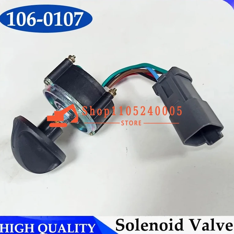 106-0107 new Excavator Throttle Knob Rotary Switch 1060107  E320D E320B E320C E312 E365B