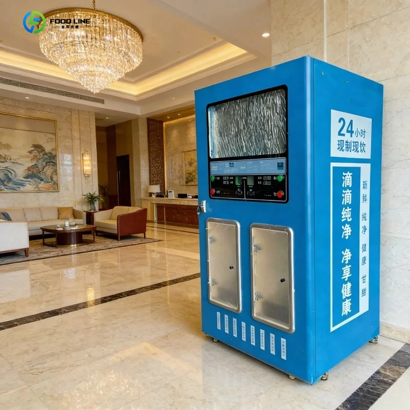 Support Multiple Payment Methods Direct Drinking Public Self-Service Automatic Water Vending Machine FL Customized