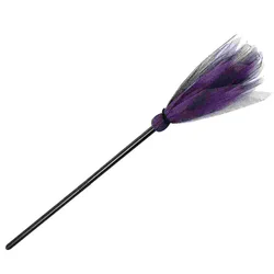 Aldult Witch Broom Child Children’s Toys Wicked Witches Cloth Halloween Cosplay Prop