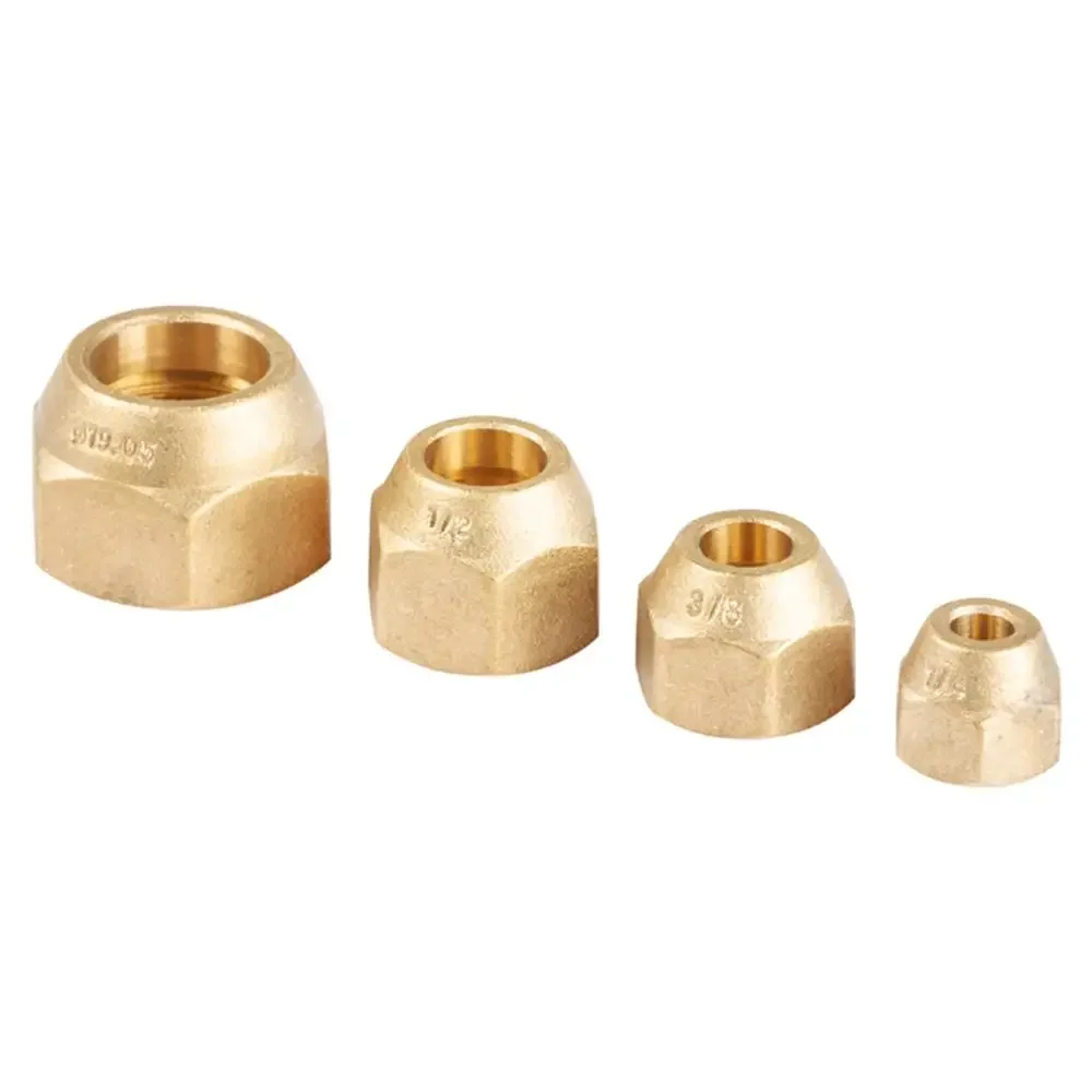 Air Conditioner Copper Joint Nut Air Conditioner Copper Pipe Aluminum Pipe Forged Nut