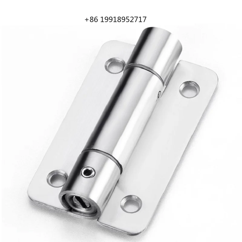 10PCS Thickened Stainless Steel 304 Spring Hinge For Public Toilet Partition Self-closing Door
