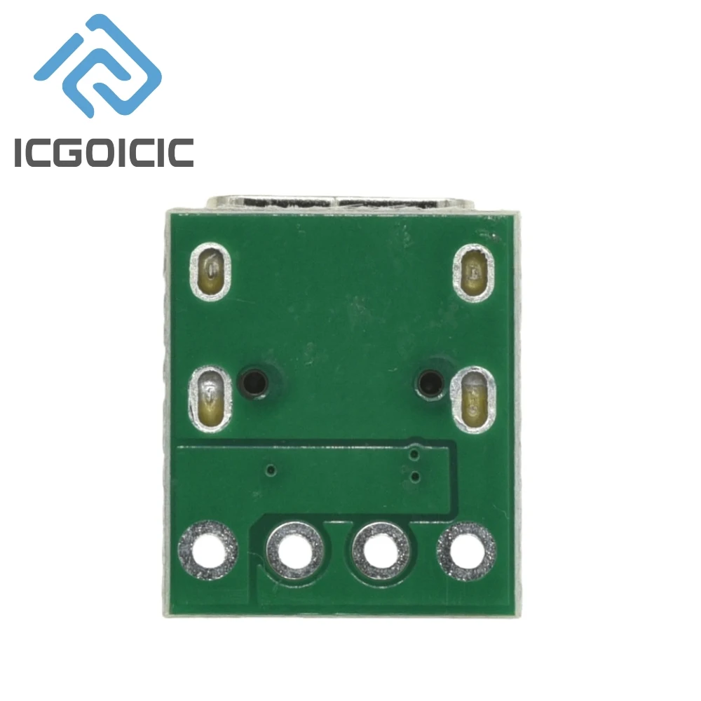 1-100PCS USB 3.1 Type C Connector - 16 Pin PCB Board Adapter, Socket for Data Line Cable Transfer