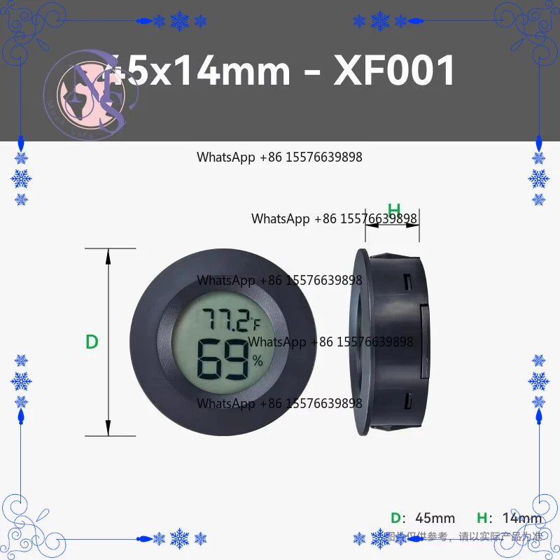 ZOCI-FOR Temperature Humidity Meter, Electronic Standard Parts for 3D Printing Model, Maker Accessories
