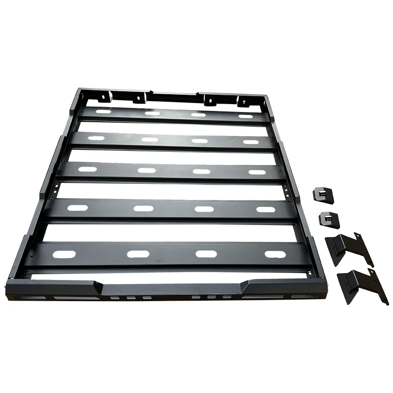 Hot Selling Rails Roof Rack Steel High Strength Carrier Luggage Rack For Jeep Wrangler JL 2018-2023