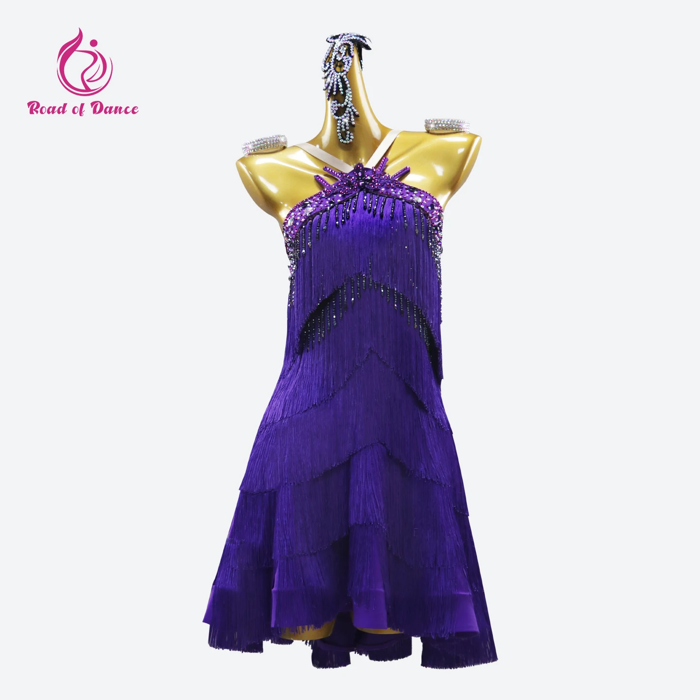 Latin Dance Costumes Prom Dress 2025 Female Suit Carnival Woman Evening Skirt Girls Standard Ballroom Competition Samba Clothing