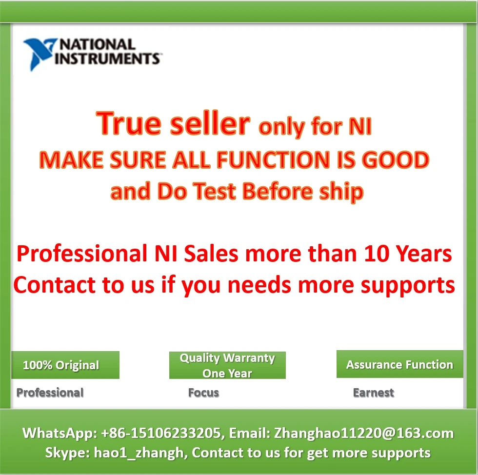 NI PXI-4130 Programmable, High-Power Source Measure Unit (SMU) 779647-30 ,779647-31