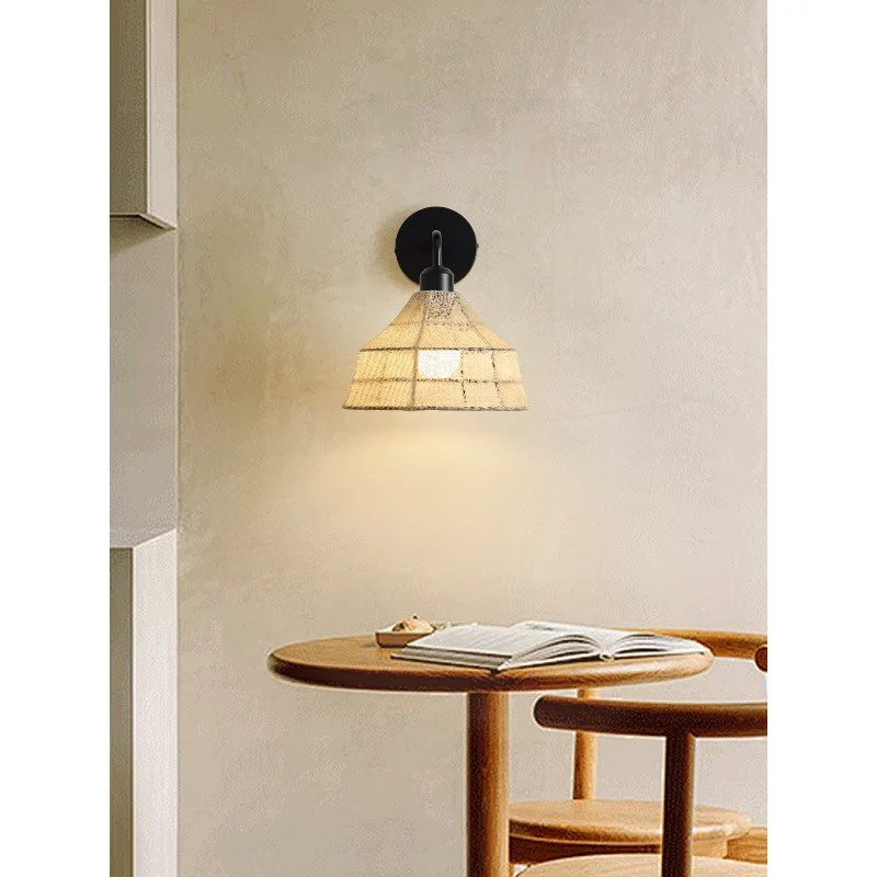 Wabi-sabi Style Wall Lamp Retro Creative Bar Counter Japanese-style Homestay Chinese Coffee Shop Restaurant Designer Wall Lights