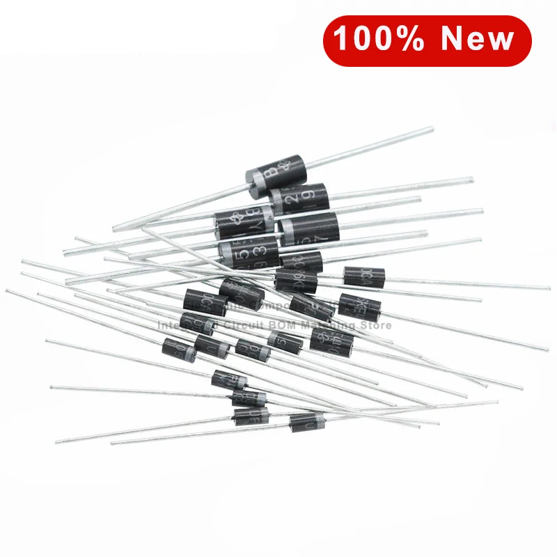 50PCS SR260 SB260 2A 60V DO-15 Schottky diode free shippping