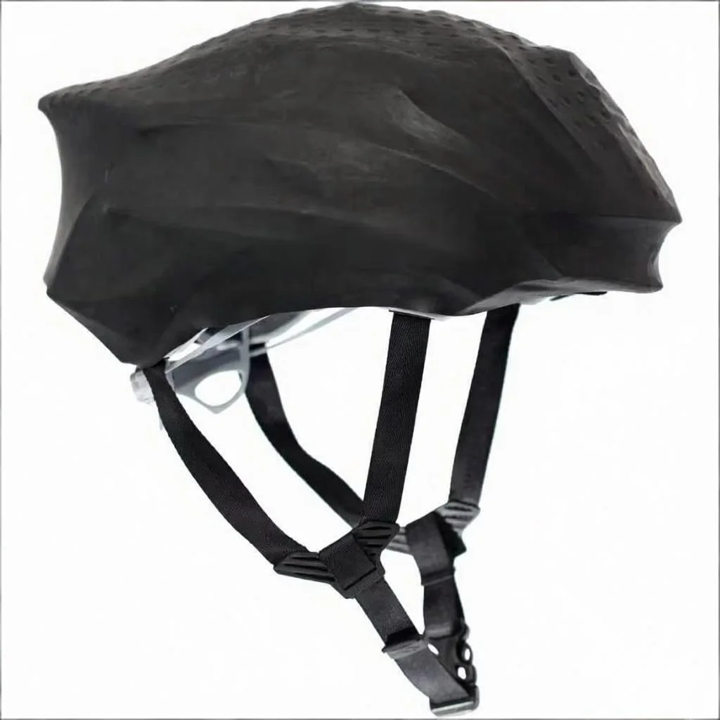 Fahrradhelmüberzug, passend für die meisten Fahrradhelme – schützt den Kopf vor Wind, Regen und Sonne. – Detail 2
