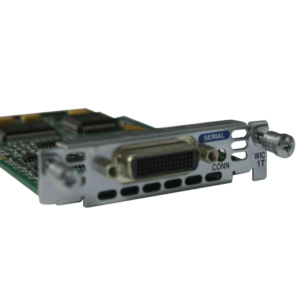 Original for Cisco 2621XM 1841 2811 Router Interface Module WIC-1T Module 1Port Wan Interface Card Serial Module Expanding board